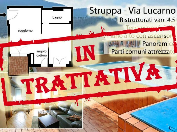 Appartamento bilocale in vendita in Via Ezio Lucarno, Struppa, Genova