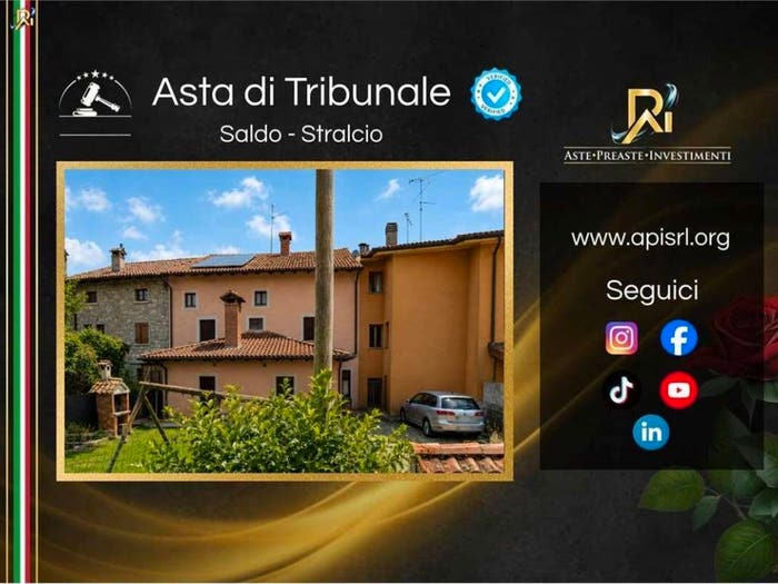 Appartamento con 5 locali in vendita in Via dei Giochi, Centro, Faedis