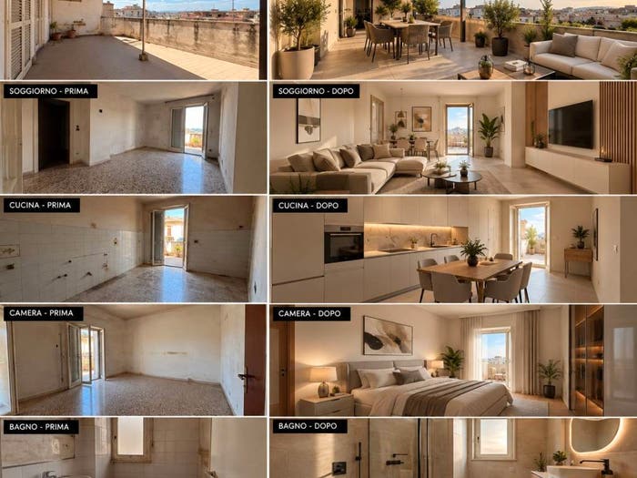 Appartamento trilocale in vendita in Via Pietro Platania, Via delle Calcare, Catania