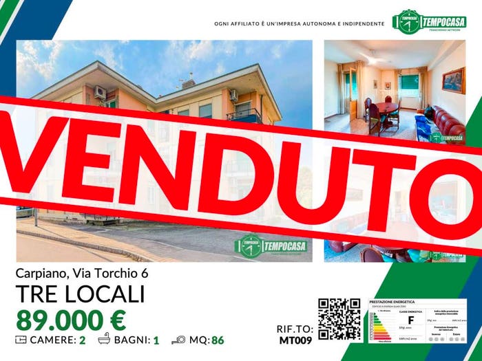 Appartamento trilocale in vendita in Via Torchio, Centro, Carpiano