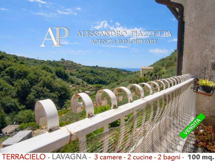 Casa quadrilocale in vendita in Via Valle Berissi, Lavagna