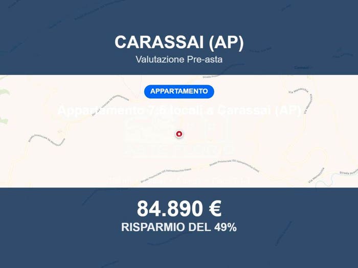 Appartamento con 6 locali in vendita in Contrada Casali, Carassai