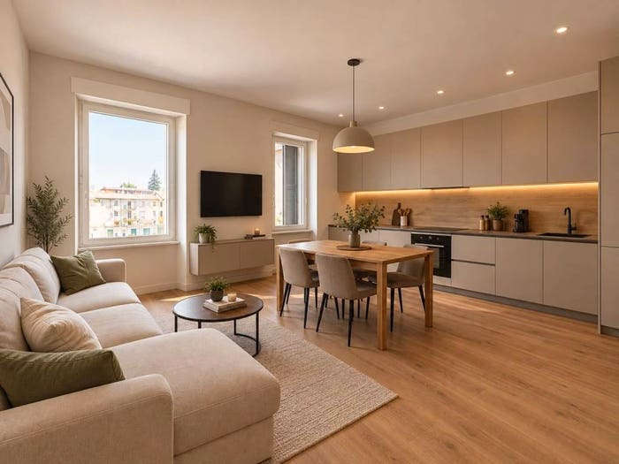 Appartamento trilocale in vendita in Via Marco Polo, Centro, Olgiate Comasco