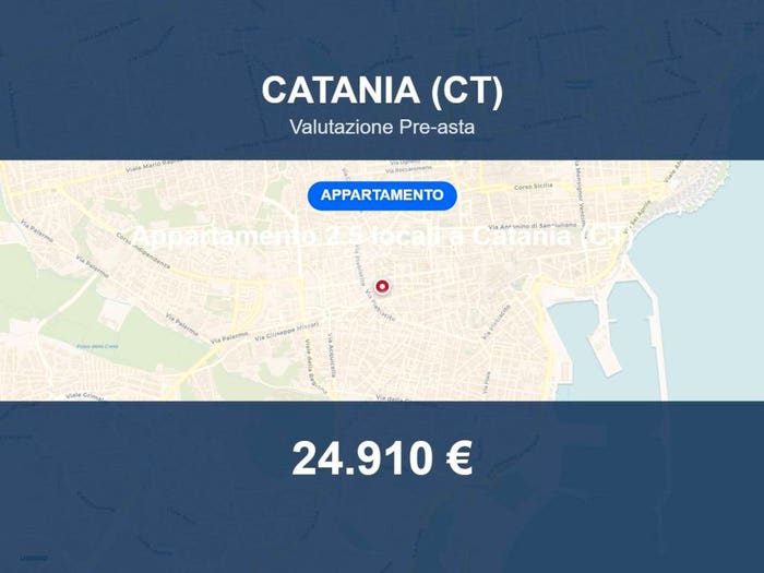 Appartamento bilocale in vendita in Via San Damiano, Centro Storico Porto, Catania