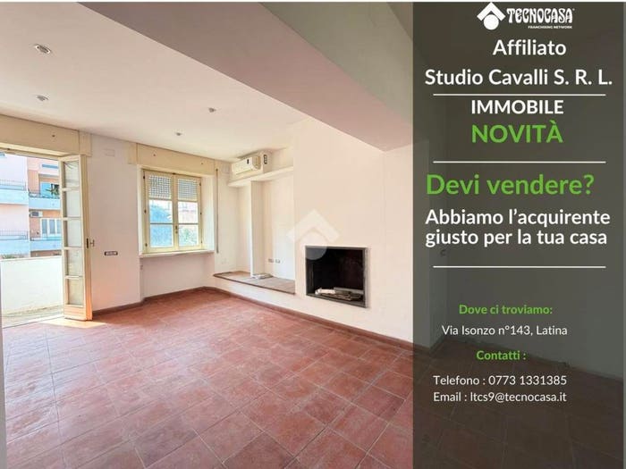 Appartamento trilocale in vendita in Via NBonaparte, Centro, Latina