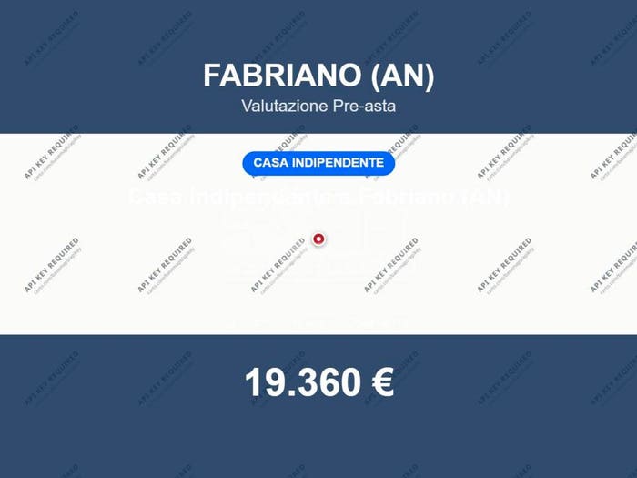 Casa quadrilocale in vendita in Frazione Nebbiano, Nebbiano, Fabriano