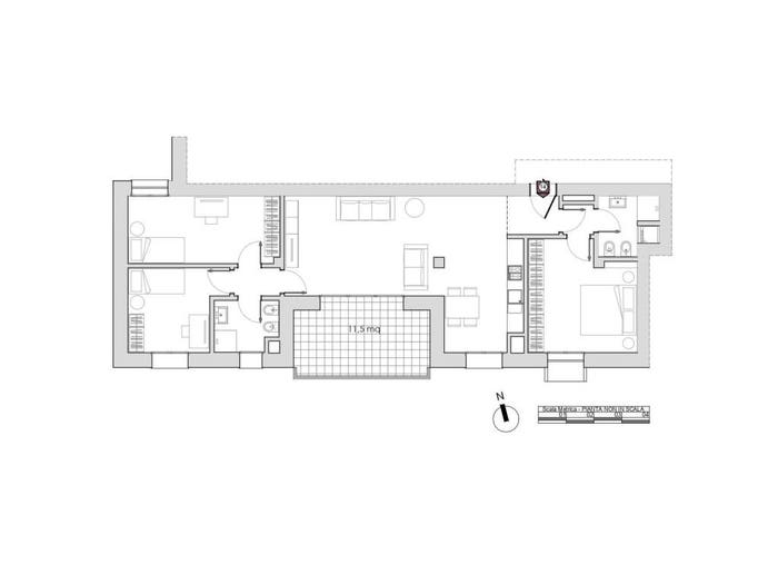 Appartamento quadrilocale in vendita in Via dei Carbonari, Centro Garibaldi, Casalecchio di Reno