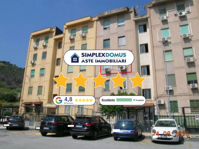 Appartamento trilocale in vendita in Via Erice, Borgo Nuovo Castellana, Palermo