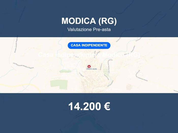 Casa bilocale in vendita in Via Aprile, Modica Alta, Modica