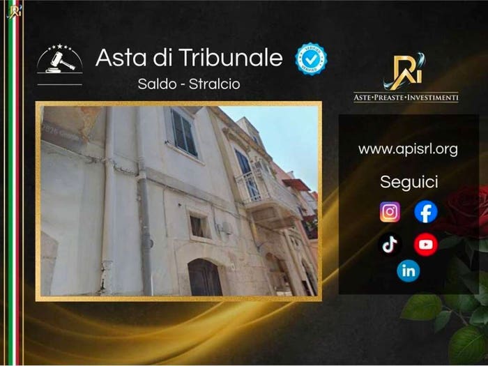 Appartamento bilocale in vendita in Via Filangieri, Centro Storico Santa Maria Vetere, Andria