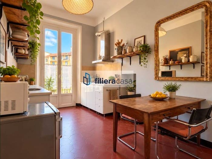 Appartamento trilocale in affitto in Via Cola di Rienzo, Solari, Milano
