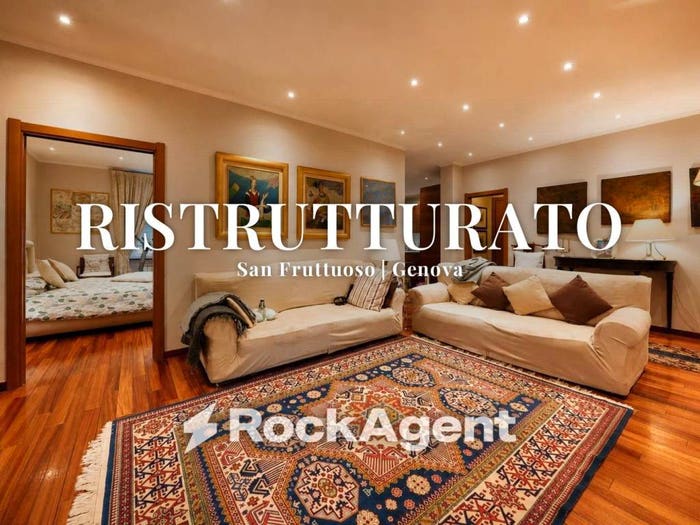 Appartamento trilocale in vendita in Via Paolo Giacometti, San Fruttuoso, Genova