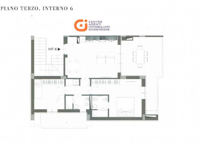 Appartamento trilocale in vendita in Via Ugolino Conti, Ostia Ponente, Roma