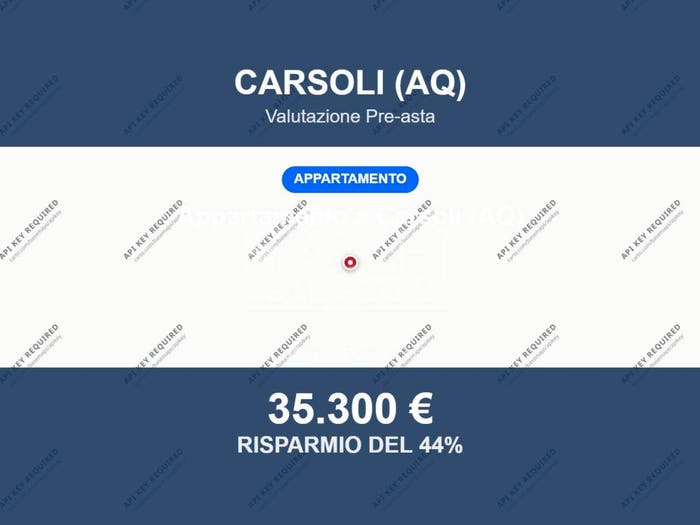 Appartamento trilocale in vendita in via Prato la Terra, Montesabinese, Carsoli