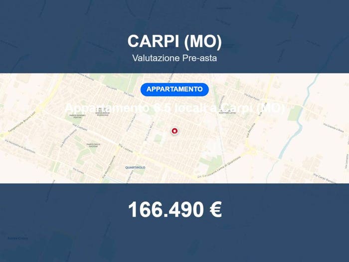 Appartamento con 6 locali in vendita in Via Ludovico Antonio Muratori, Stadio Acquedotto Morbidina Quartirolo, Carpi