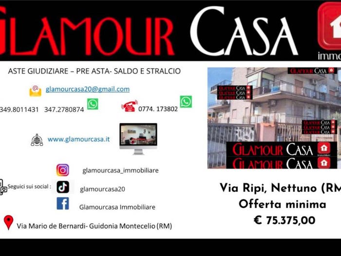 Appartamento bilocale in vendita in Via Ripi, Ponserico Cretarossa, Nettuno