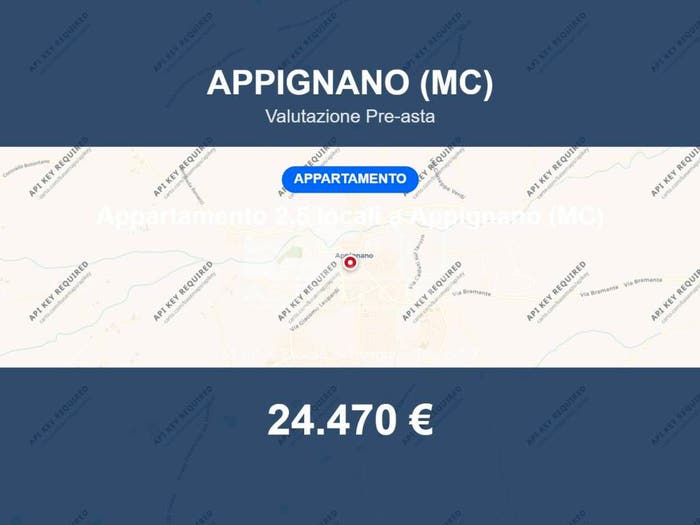 Appartamento bilocale in vendita in Via I Maggio, Appignano