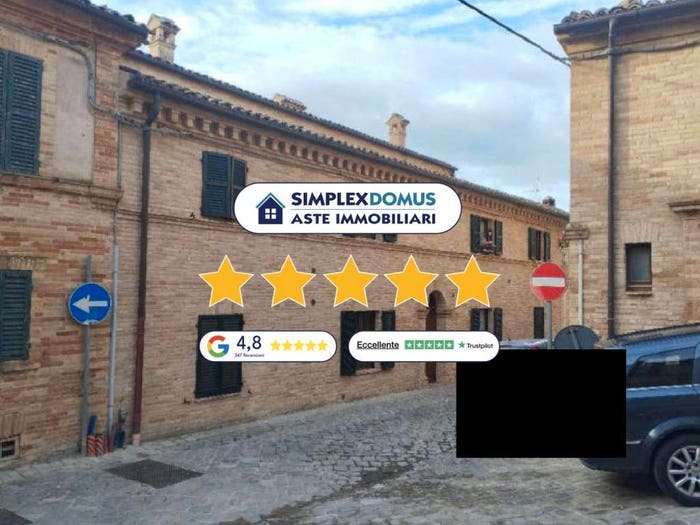 Appartamento quadrilocale in vendita in Via Garibaldi, Centro, Montelupone