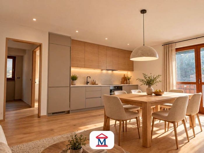 Appartamento trilocale in vendita in via aviatico, Selvino