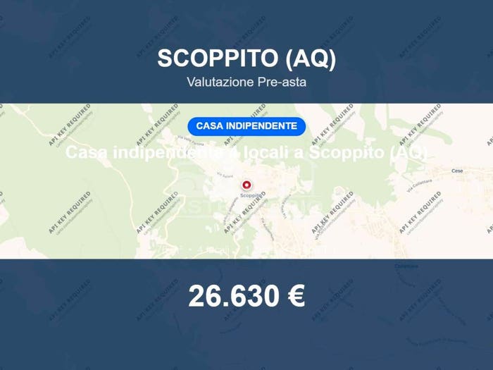 Casa quadrilocale in vendita in Via dei Casaleni snc, Centro, Scoppito