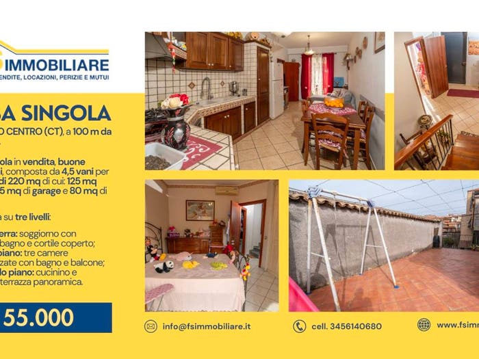 Casa quadrilocale in vendita in Via Ottava Traversa, Centro, Belpasso