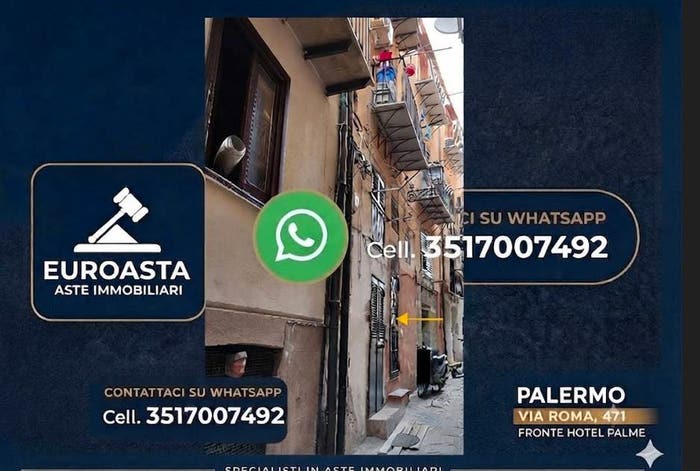 Appartamento trilocale in vendita in Vicolo Maestro Cristofaro, Tribunale, Palermo