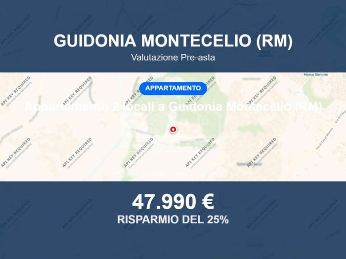 Appartamento bilocale in vendita in Via Marco Simone, Marco Simone, Guidonia Montecelio