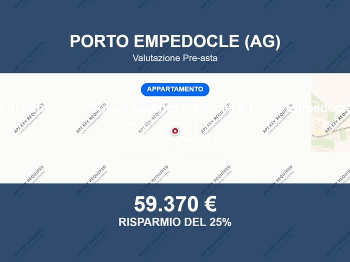 Appartamento con 6 locali in vendita in Via A Cassarà null, Centro, Porto Empedocle