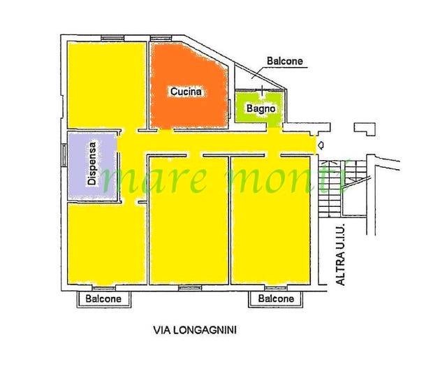 Appartamento con 5 locali in vendita in Via Longagnini, Cadibona, Quiliano