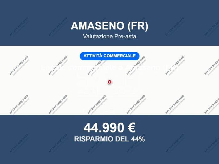 Appartamento monolocale in vendita in Via Prati snc, Centro, Amaseno