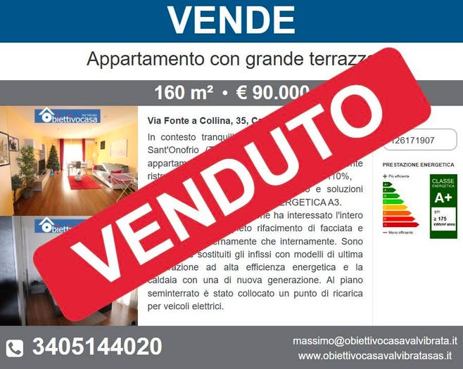 Appartamento con 5 locali in vendita in Via Fonte a Collina, Sant'Onofrio Floriano, Campli