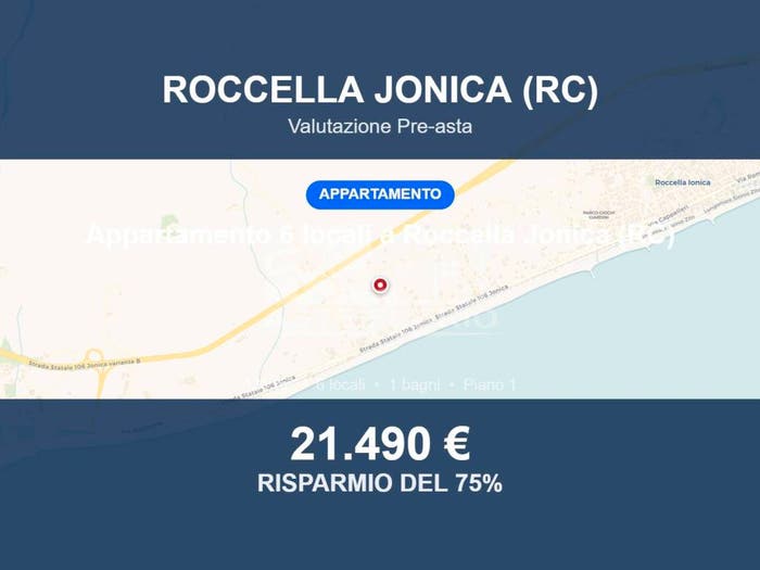 Appartamento con 6 locali in vendita in Contrada Lacchi null, Roccella Ionica