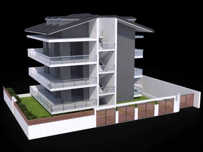 Appartamento trilocale in vendita in Via Arno, Centro, Cellole