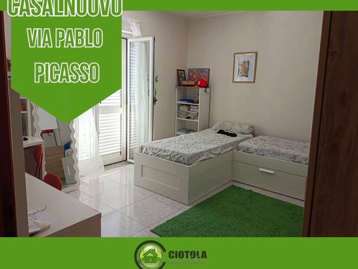 Appartamento trilocale in affitto in Via Pablo Picasso, Centro, Casalnuovo di Napoli