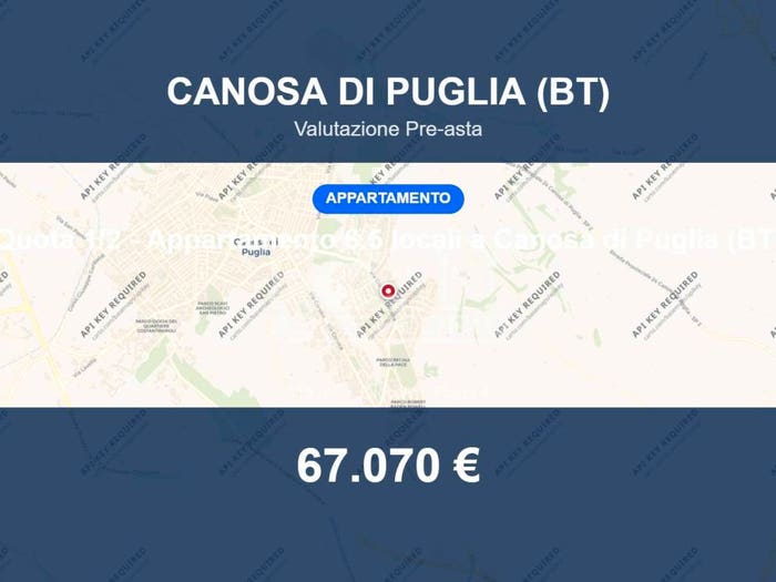 Appartamento con 5 locali in vendita in Via Giovanni Falcone, Centro, Canosa di Puglia
