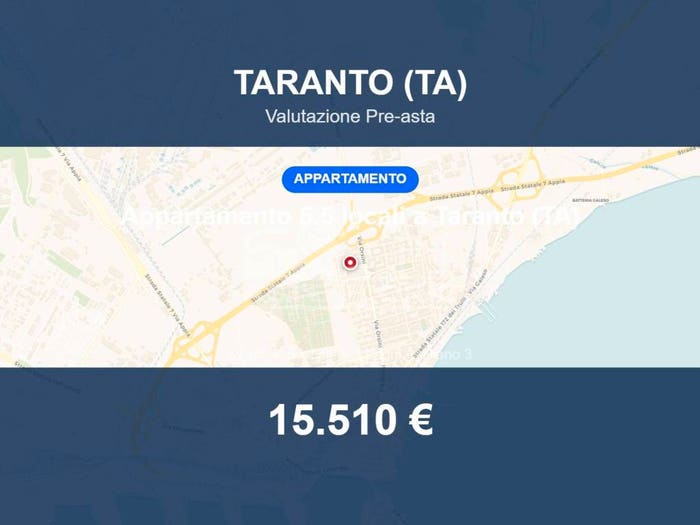Appartamento con 5 locali in vendita in Via Padre Domenico Ludovico De Vincentis pal MO scala C interno, Paolo VI Tamburi Lido Azzurro, Taranto