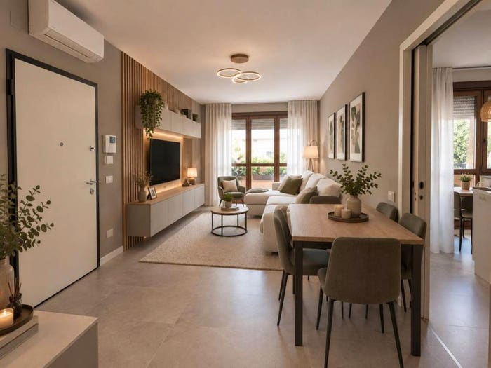Appartamento quadrilocale in vendita in Via Aldo Moro, Centro, Ponte San Nicolò