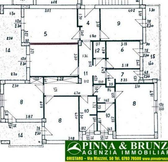 Appartamento con 6 locali in vendita in Via Toscanini, Centro, Oristano