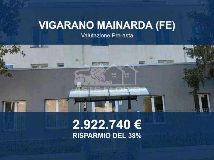 Appartamento monolocale in vendita in Via G Garibaldi, Centro, Vigarano Mainarda