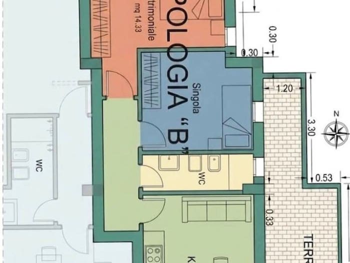 Appartamento trilocale in vendita in Via Umberto Giordano, Giotto Galilei Palagonia, Palermo