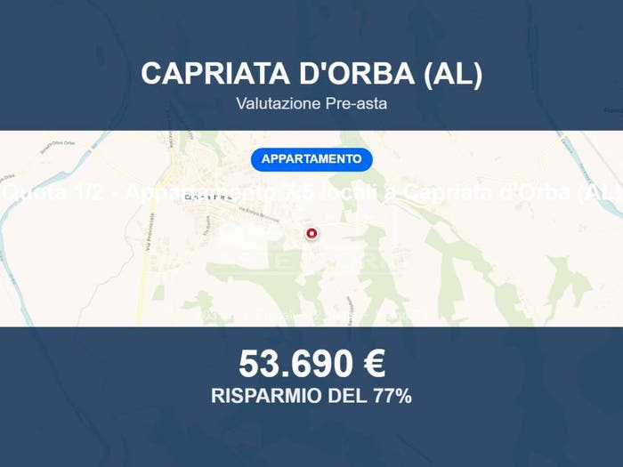 Appartamento con 6 locali in vendita in Via Caduti di Nassirya snc, Centro, Capriata d'Orba