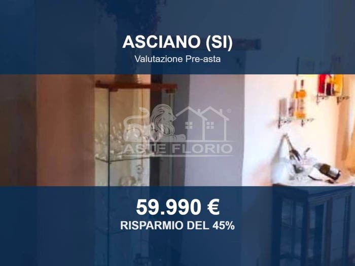 Appartamento quadrilocale in vendita in Via Amos Cassioli, Centro, Asciano