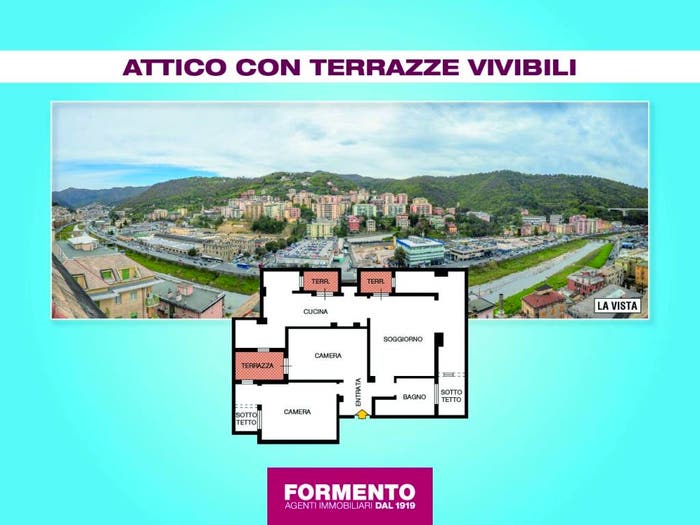 Casa con 6 locali in vendita in Via Luigi Achille Riva, Molassana, Genova