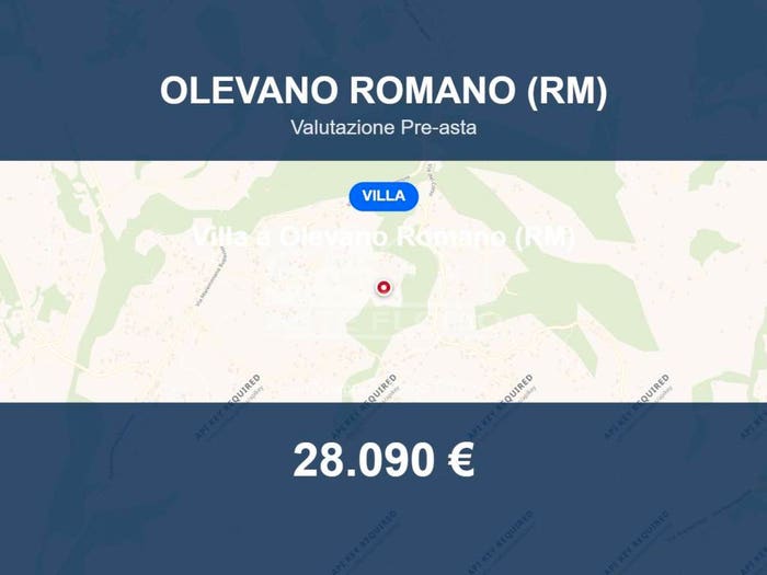 Casa quadrilocale in vendita in Contrada Frattarossa snc, Olevano Romano
