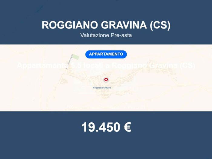 Appartamento bilocale in vendita in Via Isonzo, Roggiano Gravina