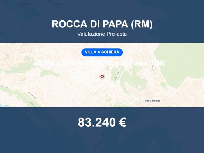 Casa trilocale in vendita in Via delle Calcare snc interno, Centro, Rocca di Papa