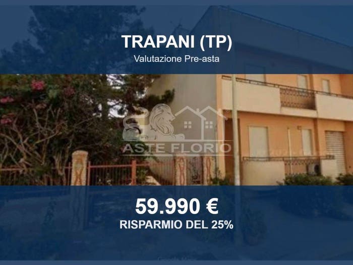 Appartamento con 5 locali in vendita in Via Tersicore, Centro, Trapani