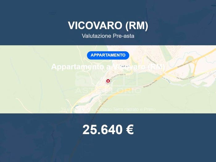 Appartamento bilocale in vendita in Via San Sabino, Centro, Vicovaro