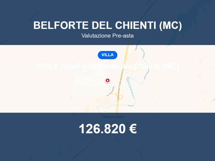 Casa con 6 locali in vendita in Via San Salvatore, Belforte del Chienti