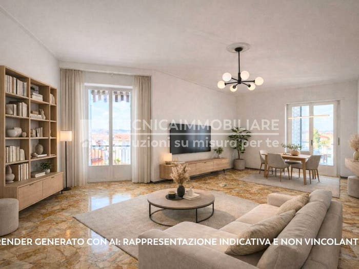 Appartamento quadrilocale in vendita in Piazza Montezemolo, Altipiano, Mondovì
